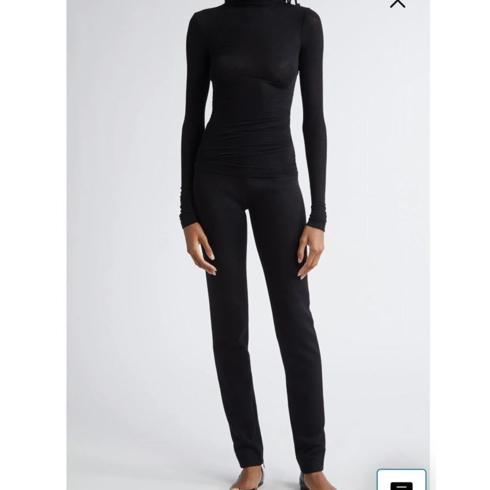 NWT Gia Studios High Waist Leggings in Black SZ XS